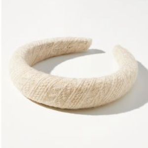 Anthropologie Cable Knit Headband